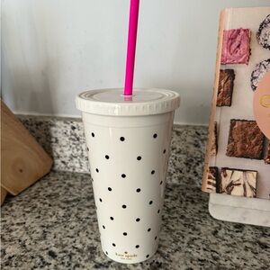 Kate Spade Polka Dot Tumbler